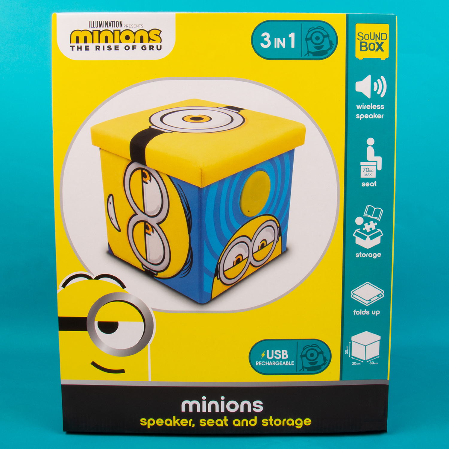 Minions Sound Box 3 in 1