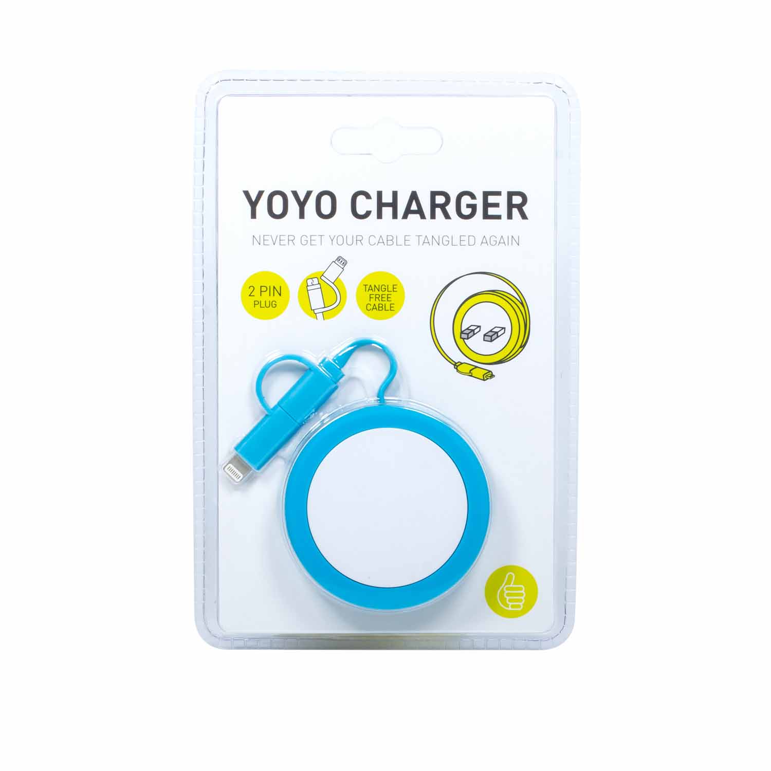 2in1 Ladekabel "Yo-Yo" Lightning und Micro USB - Nie wieder Kabelsalat
