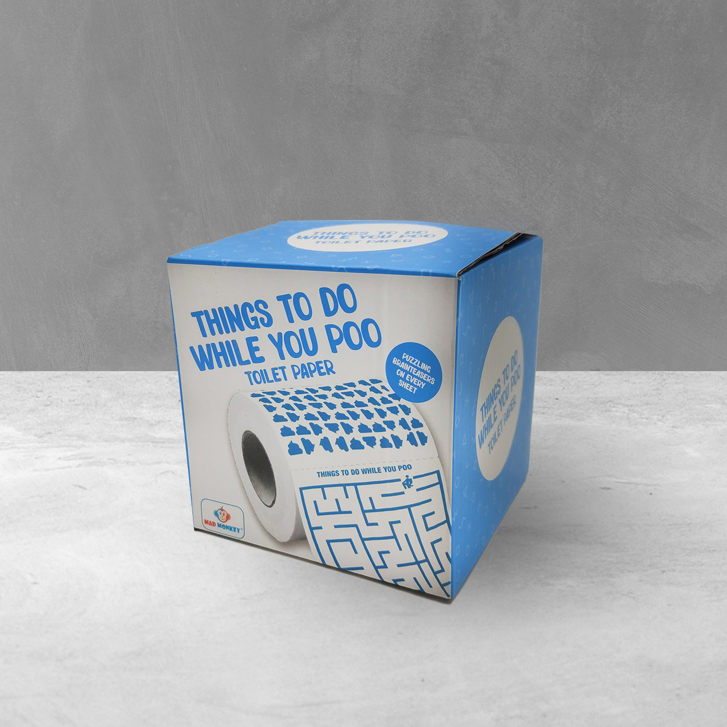 Mad Monkey - Toilettenpapier Things to do while you poo