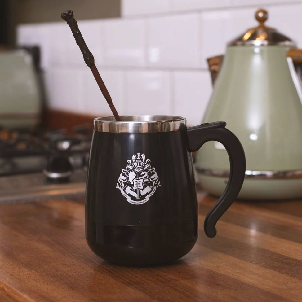 Harry Potter - selbstrührende Tasse mit Zauberstab 450 ml