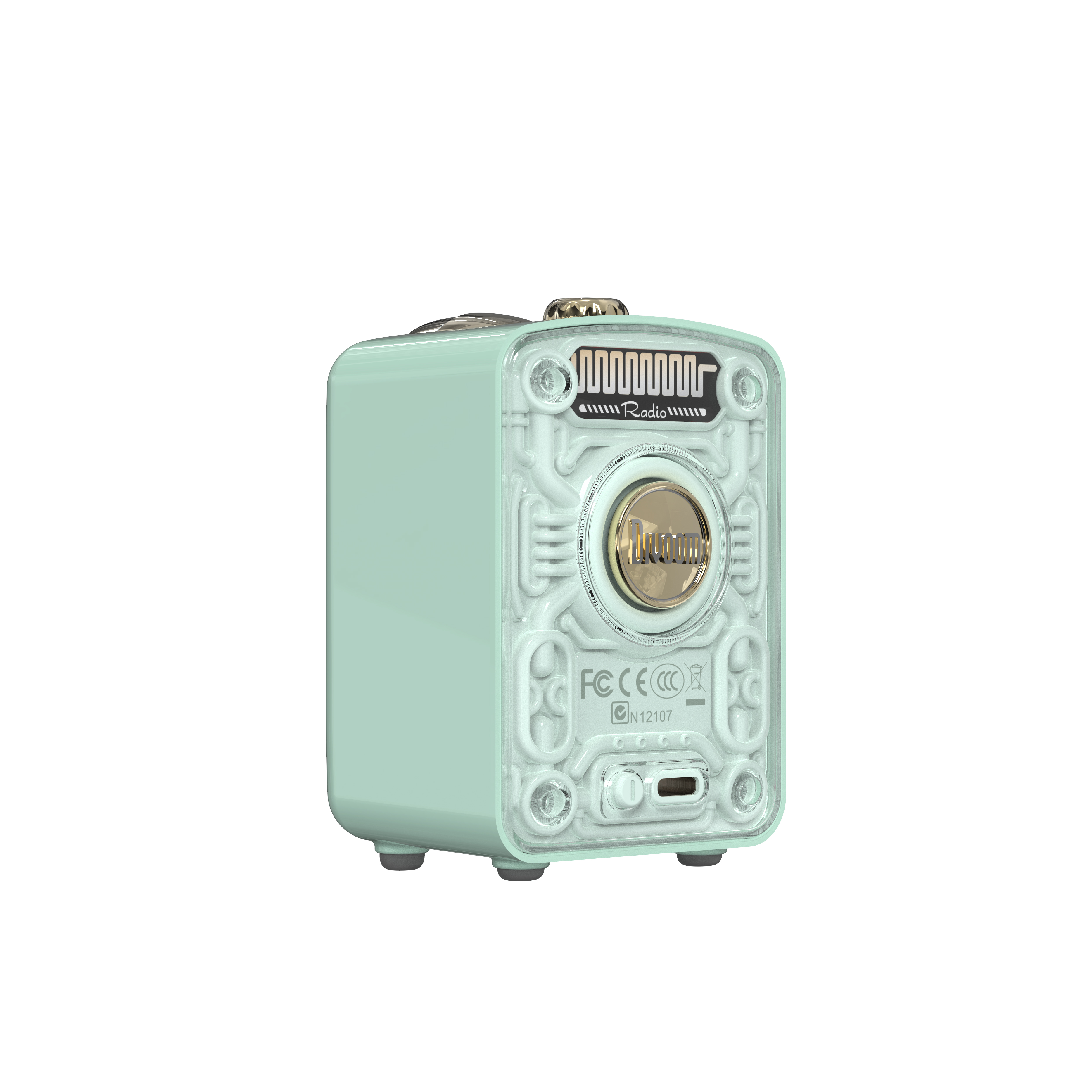 Divoom Fairy-OK - Bluetooth Lautsprecher mit Mikrofon in grün