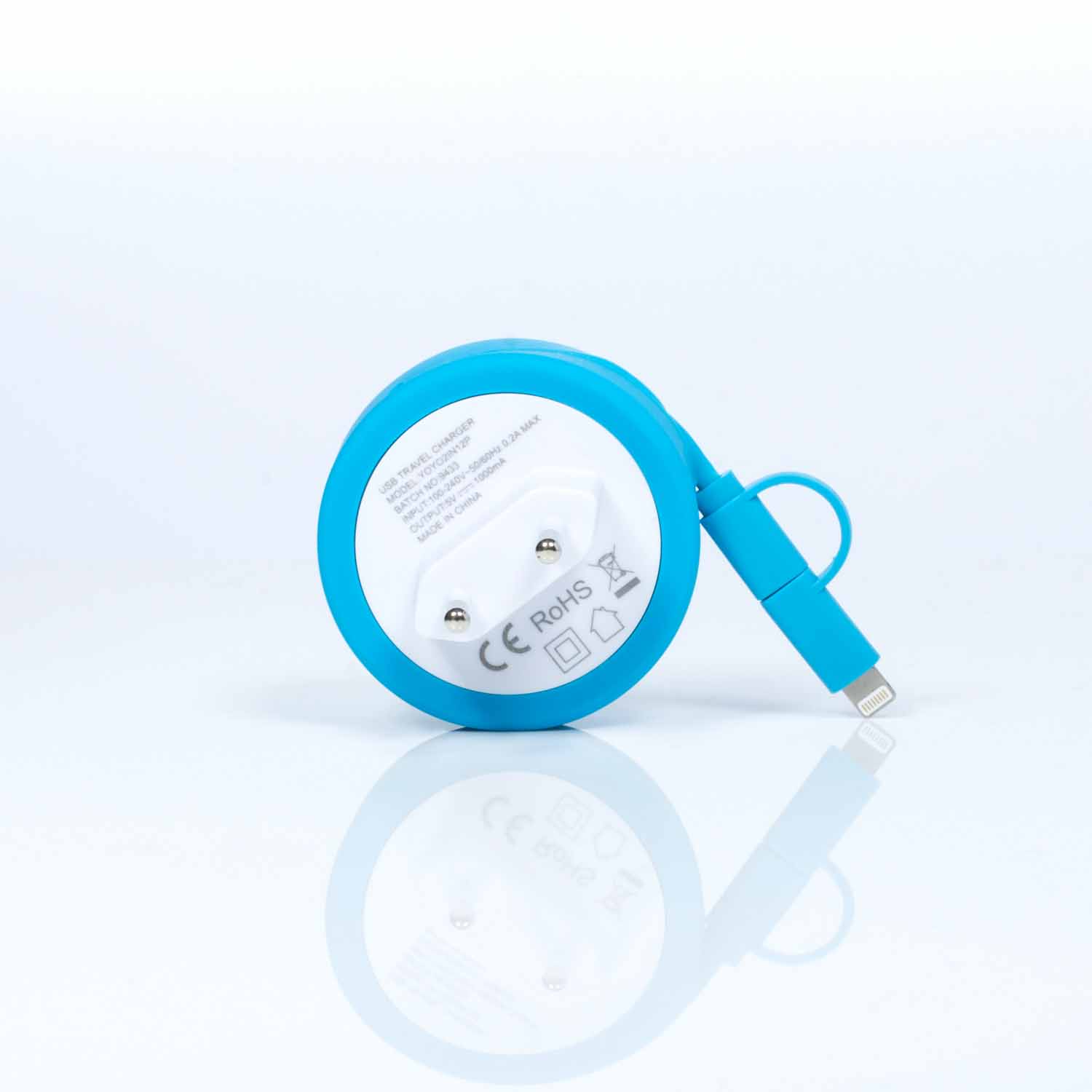 2in1 Ladekabel "Yo-Yo" Lightning und Micro USB - Nie wieder Kabelsalat