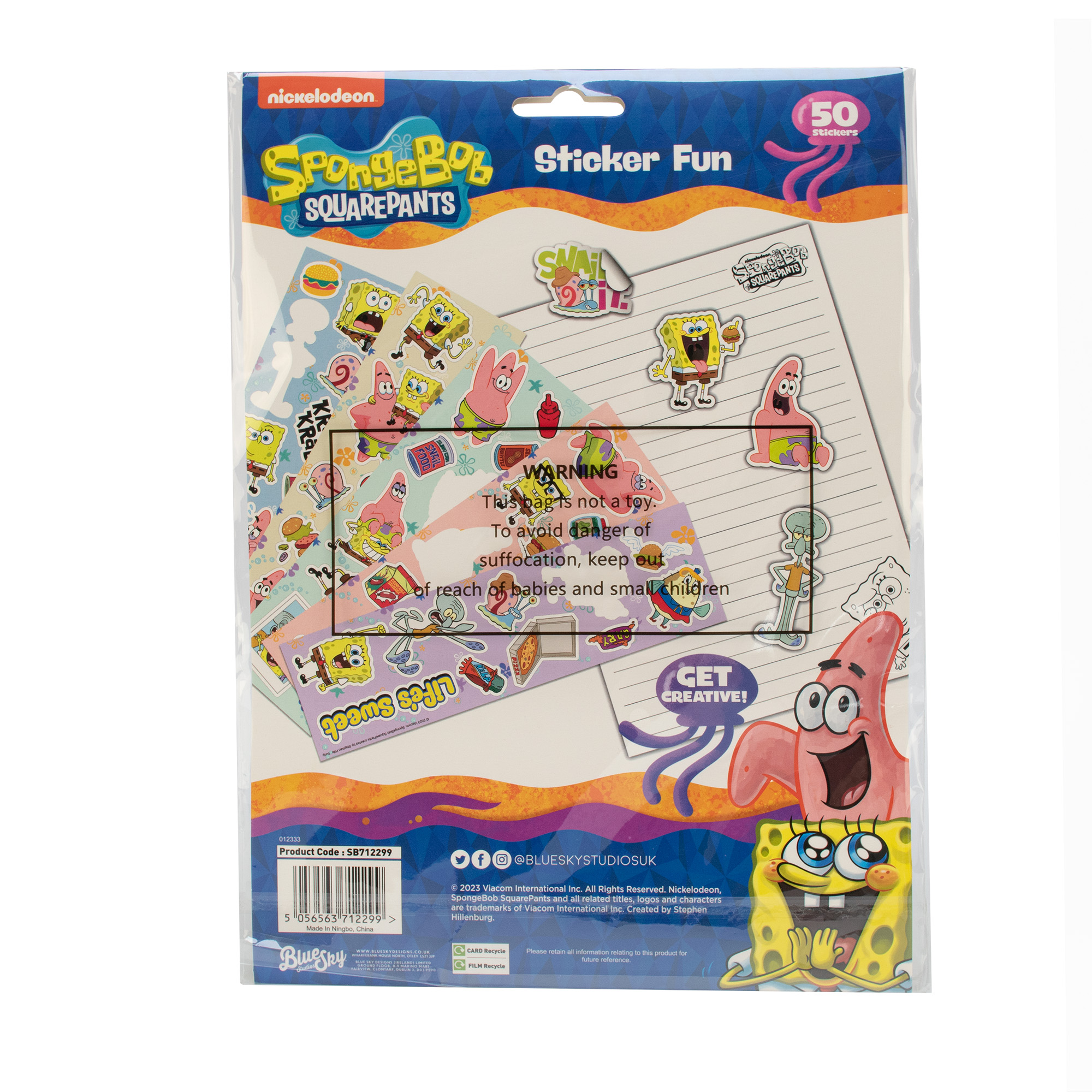 SpongeBob - Sticker Set