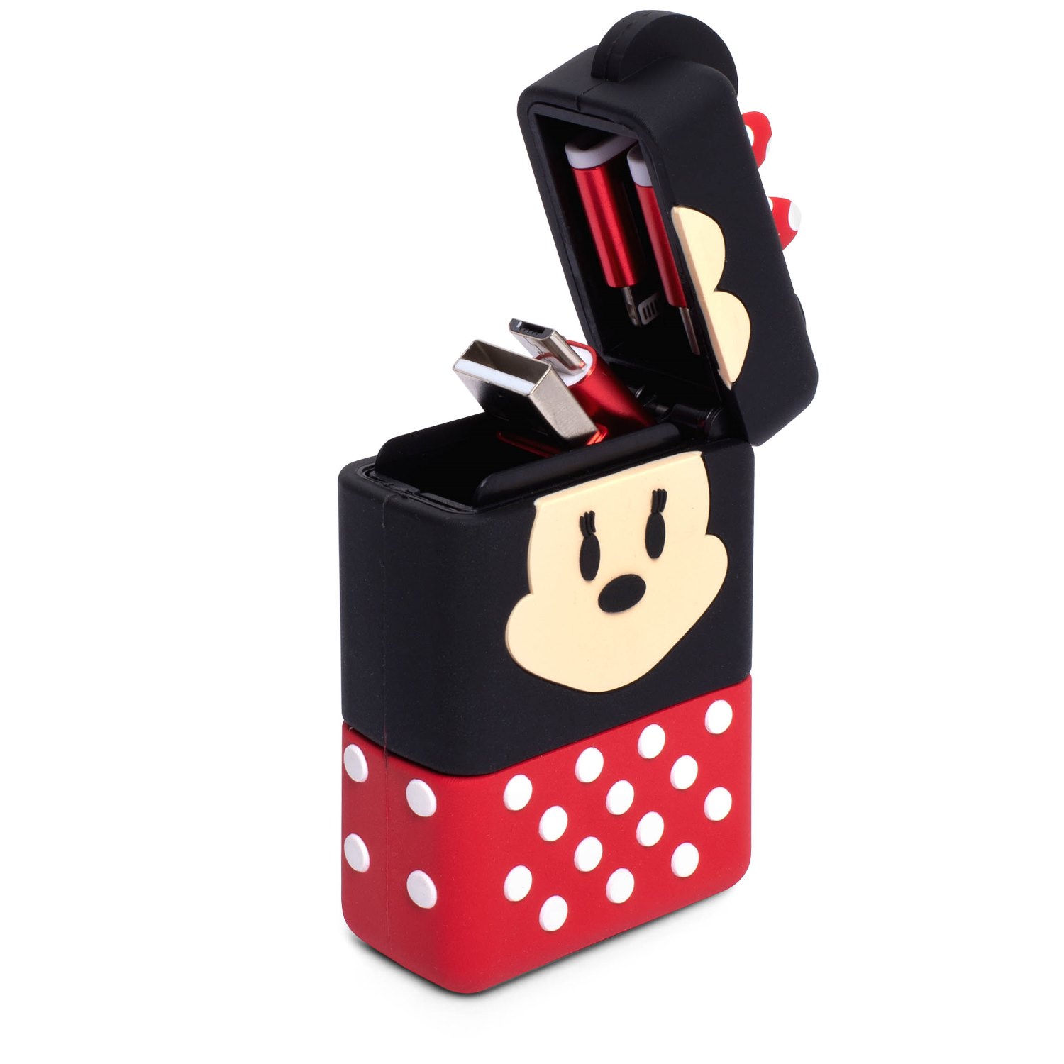 Minnie Mouse 3 in1 Ladekabel FIgur