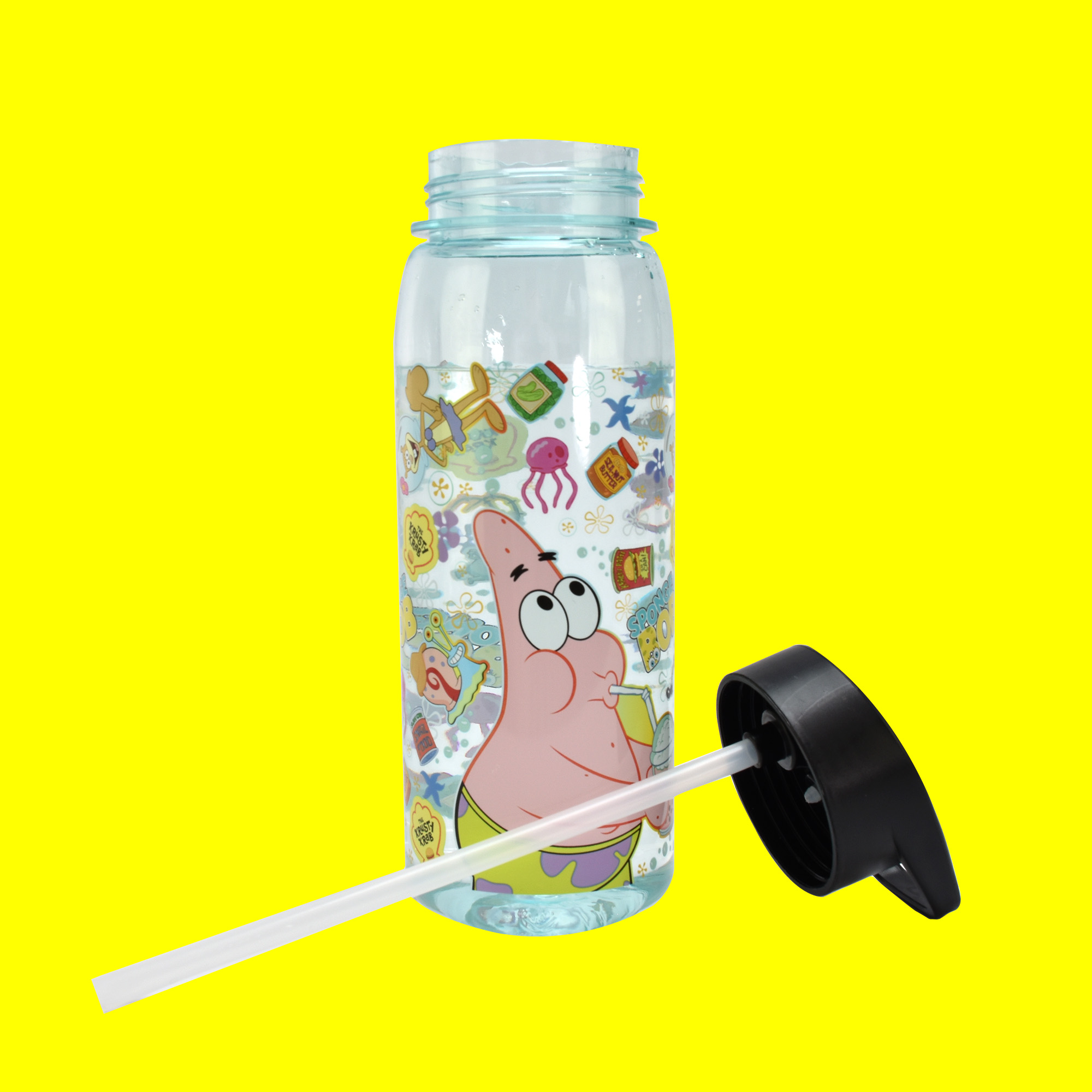 SpongeBob - Flip Top Trinkflasche (650ml)