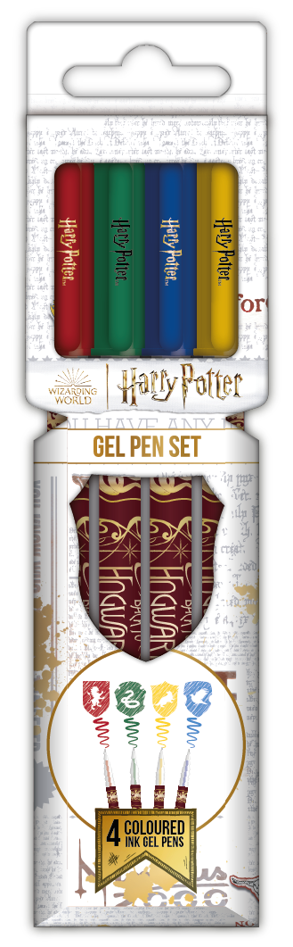 Harry Potter - Gelstift 4er Set