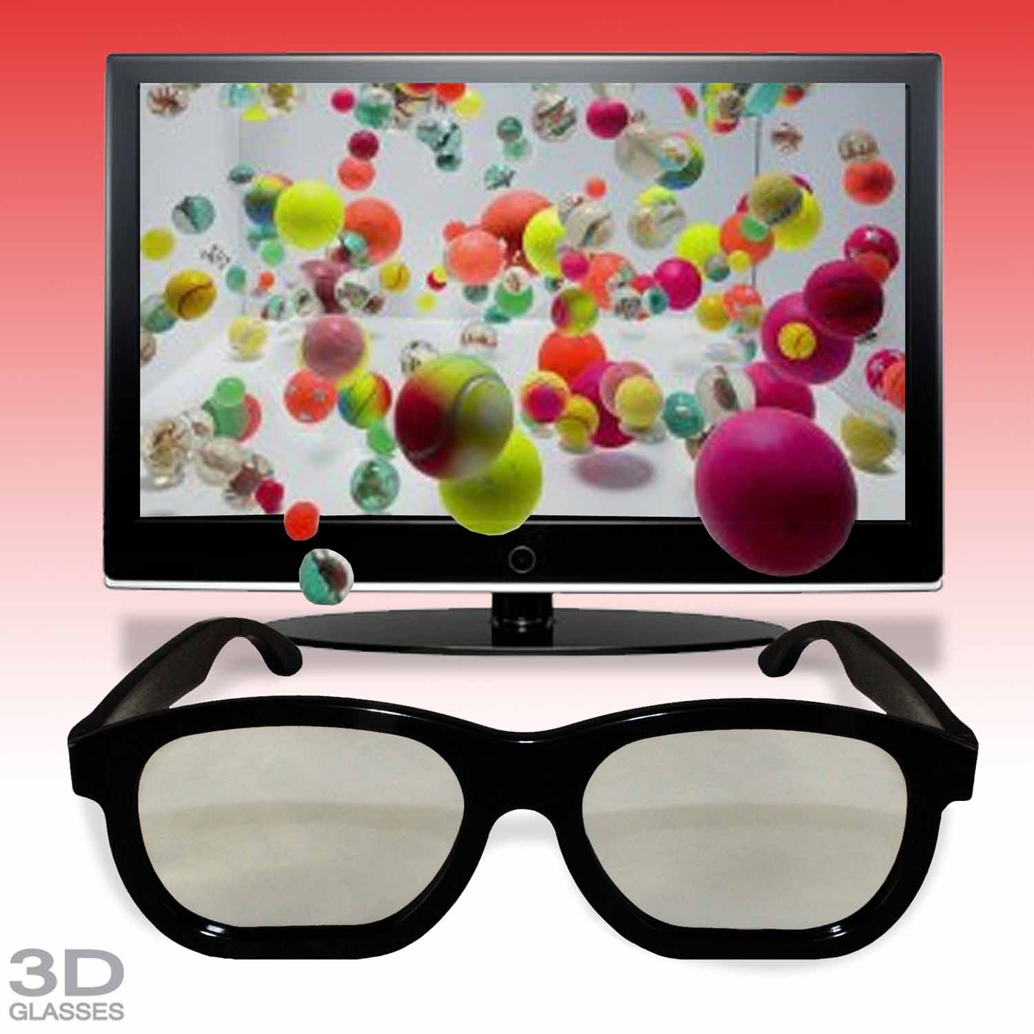 3D-Brille polarisiert
